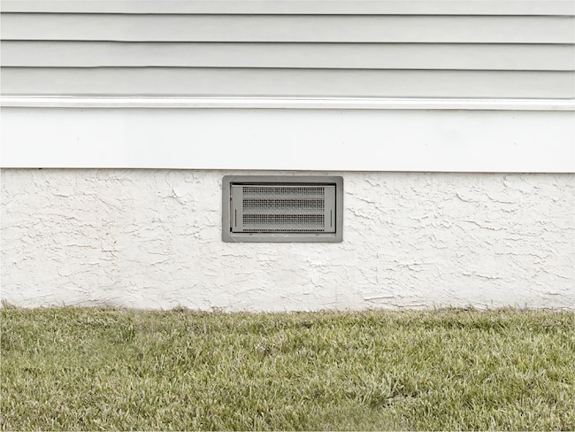1540-520 Insulated Flood Vent, 16 in W, 8 in H